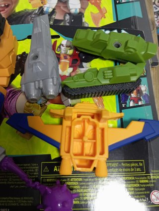 Transformers Mix Mashers Piezas Optimus y Megatron