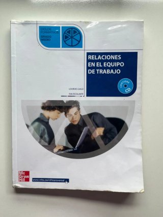 Libro relaciones en el equipo de trabajo
