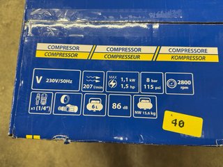 Mini compresor Goodyear GY 116CP 6 litros 8 Bar