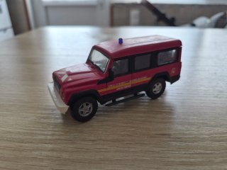 Miniatura Jipe Bombeiros