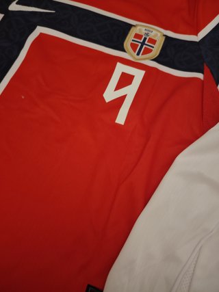 Conjunto Haaland 9 Noruega Fútbol Niño 6 Años