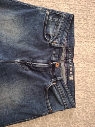 2 Pantalones Vaqueros Cortefiel Talla 44