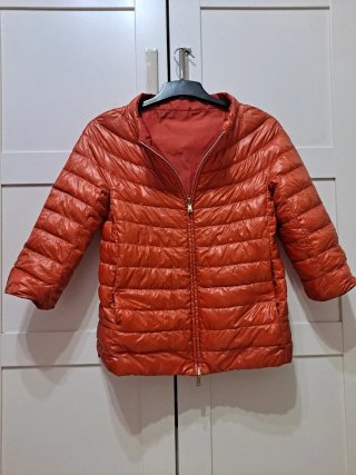 Chaqueta Herno plumón ultraligera reversible.