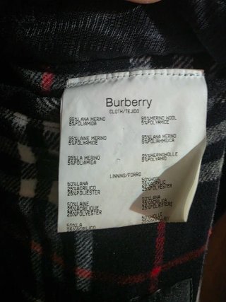 Abrigo Burberry
