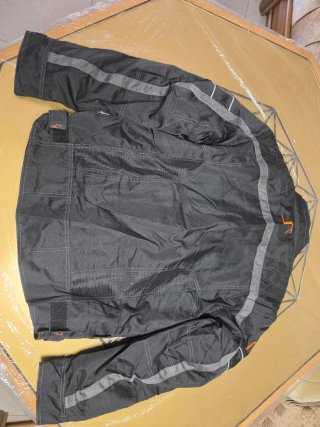 Chaqueta Moto OUT Aspen XL Negra/Gris