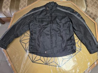 Chaqueta Moto OUT Aspen XL Negra/Gris