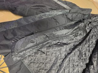 Chaqueta Moto OUT Aspen XL Negra/Gris