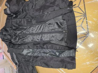 Chaqueta Moto OUT Aspen XL Negra/Gris