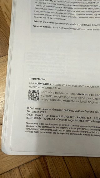 Lengua y Literatura, 4 ESO, Operación mundo