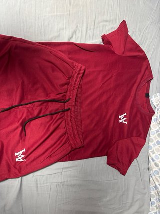 2 Conjuntos Verano Beige y Rojo