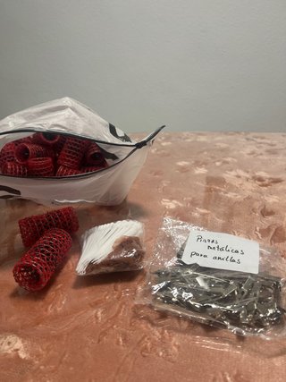 Rulos Franceses y Pinzas para Anillas