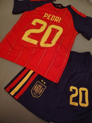 Conjunto fútbol niño España T.5