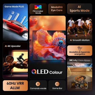 Smart TV Hisense 65" QLED 4K