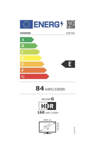 Smart TV Hisense 65" QLED 4K