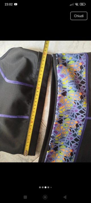 Completo sportivo donna taglia XS/S leggings+ top