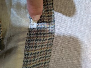 Tailleur Vintage marca Team mode 100% Pura Lana -