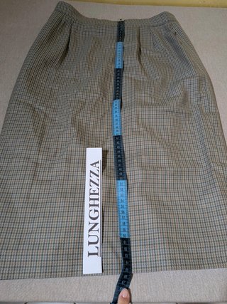 Tailleur Vintage marca Team mode 100% Pura Lana -