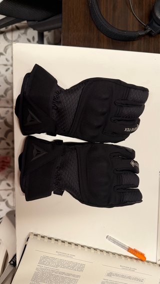 Guantes Dainese Invierno Gore-Tex Negro