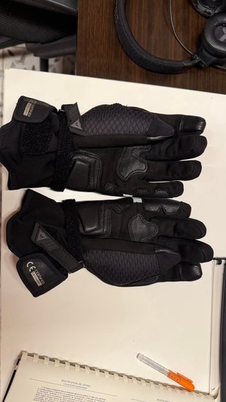 Guantes Dainese Invierno Gore-Tex Negro