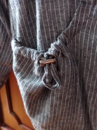 Chaqueta rayas azul y blanca