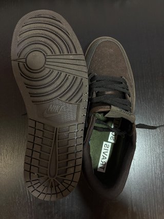 Nike Air Jordan 1 Low Marrón/Negro Talla