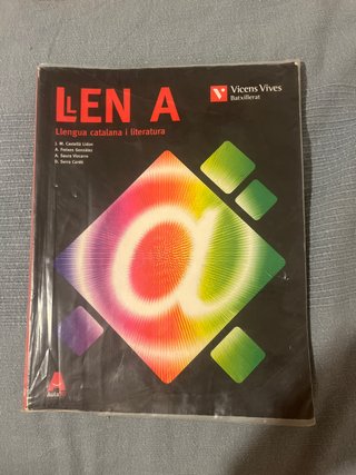 LLEN A Llengua catalana i literatura : batxillerat