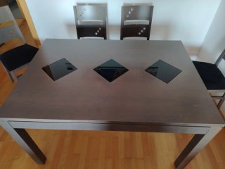 Mueble de salón modular con espejo
