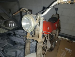 Montesa Cota 49 Trial Roja