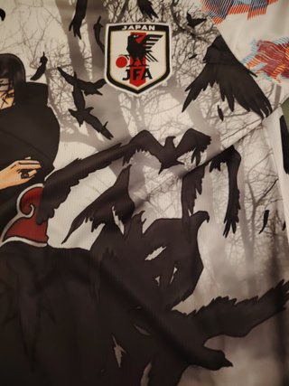 Camiseta XL Japón Ninja Cuervo