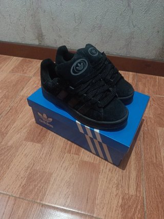 Zapatillas Adidas Campus Negras Talla 36.5