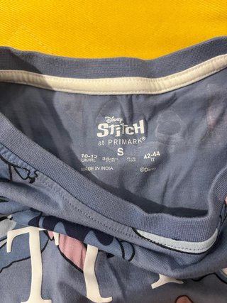 Pijama corto Stitch