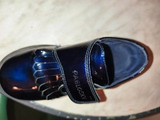Zapato Pablosky azul charol