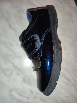 Zapato Pablosky azul charol