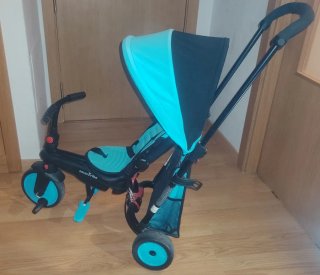Triciclo Smartrike Azul y Negro