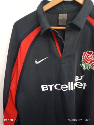 Camisola Rugby Vintage Inglaterra BT