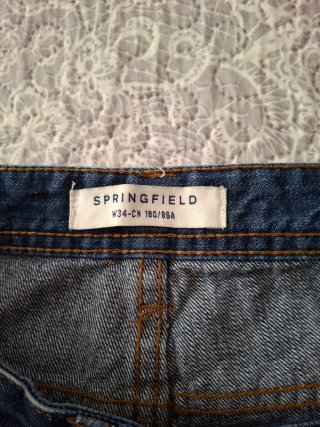 Bermudas vaqueras Springfield