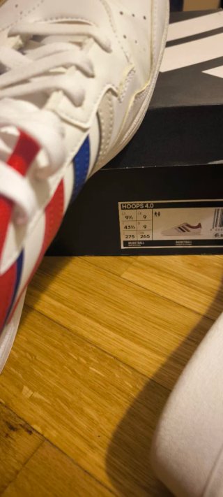 Adidas Hoops 4.0 Talla 43| Como Nuevas | Blancas