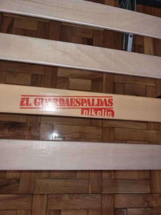 Somier regulable metálico y de madera