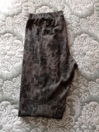 Leggings con estampado floral