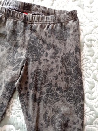 Leggings con estampado floral