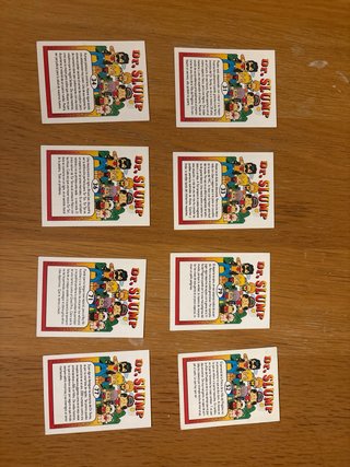 Cartas Cromos Dr. Slump - Arale - Ediciones Este