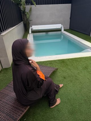 Burkini 3 piezas marrón