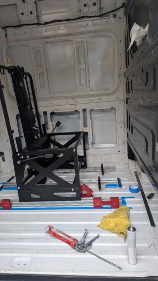 Estructura base asiento OKB