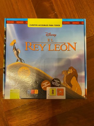 Cuento el Rey Leon. Con pictogramas.