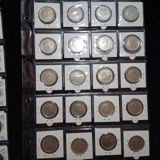 Lote 60 monedas 50 pesetas 1957