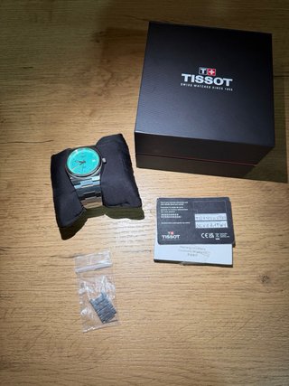 Tissot PRX 40mm Verde Tiffany Full Set