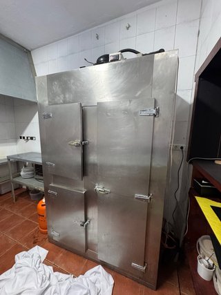 Cámara frigorífica industrial acero inoxidable