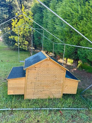 Gallinero Madera Exterior 150x100x96.5cm