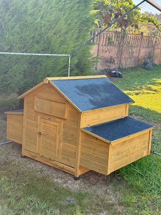 Gallinero Madera Exterior 150x100x96.5cm