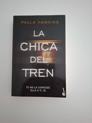 Libro La chica del tren. Paula Hawkins